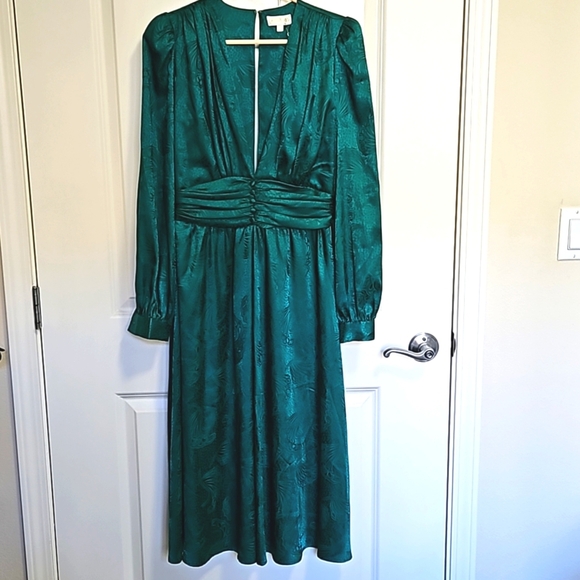 Ronny Kobo Collection Teal Midi Dress - Picture 2 of 7